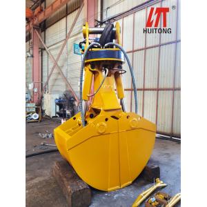 manual Clam Shell Bucket Rotating Excavator Grab Bucket For DH230 DH120