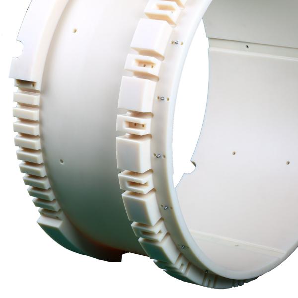 Precision Plastic Machining Casting Nylon Parts , Machined Plastic Parts Custom Design