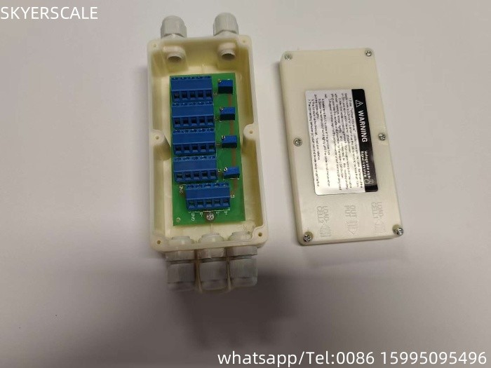 China 4 Wire Weight Plastic Load Cell Summing Box / Junction Box For Floor Weighing Scale wholesale