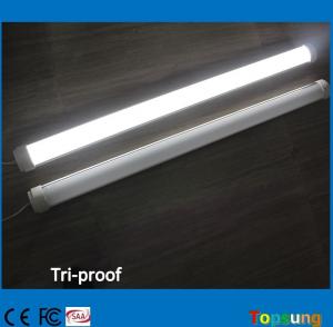 China High quality   Aluminum alloy with PC cover waterproof ip65 5f  60w tri-proof led  linear light  for office wholesale