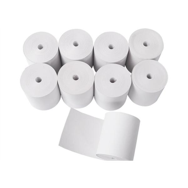 Quality 57x30mm 48gsm 400u Custom Printed Thermal Paper Rolls for sale