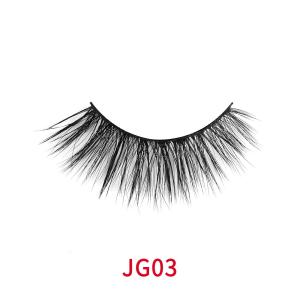 China Dramatic Handmade 18mm Strip Lashes , 3D 18mm Volume Lashes wholesale