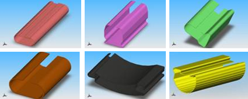 Telescopic Curtain Rail Custom Machine, Track Roll Forming Machine