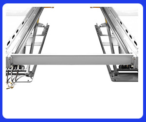 3500kg Super Thin Alignment Scissor Lift With Jack Elector Hydraulic Car Lift