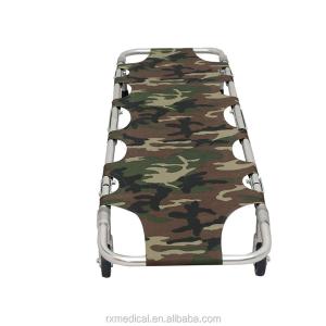 China Camouflage Foldable Stretcher Bed CE Emergency Foldable Rescue Stretcher wholesale