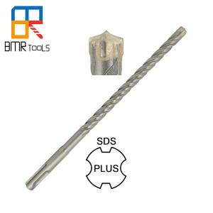 China 40Cr Milling produced SDS Plus Shank Cross Tips Hammer Drill Bit for Stone Drilling wholesale