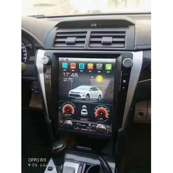 Car GPS Android Stereo Radio Player 12.1in IPS Vertical Screen For Toyota Camry 2012-2017