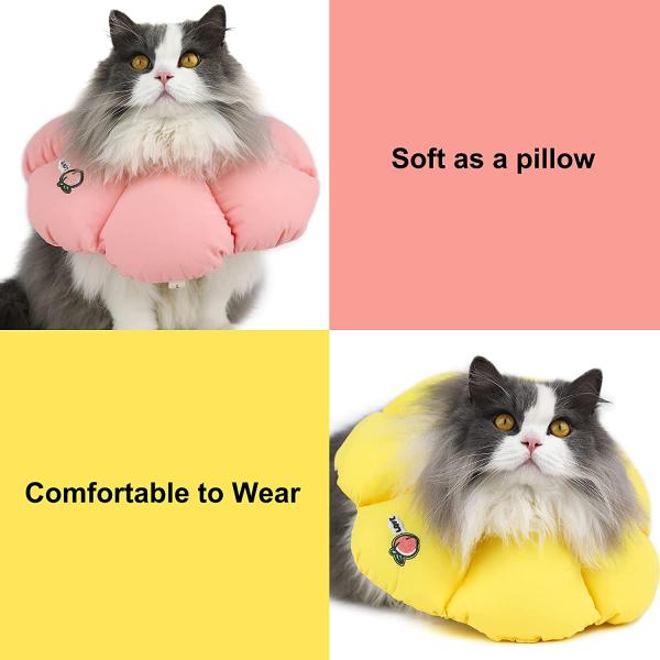 H HIDREAM Cat Cone Collar pink