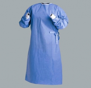Single Use Reinfoced 60g Disposable Patient Exam Gowns SMMMS
