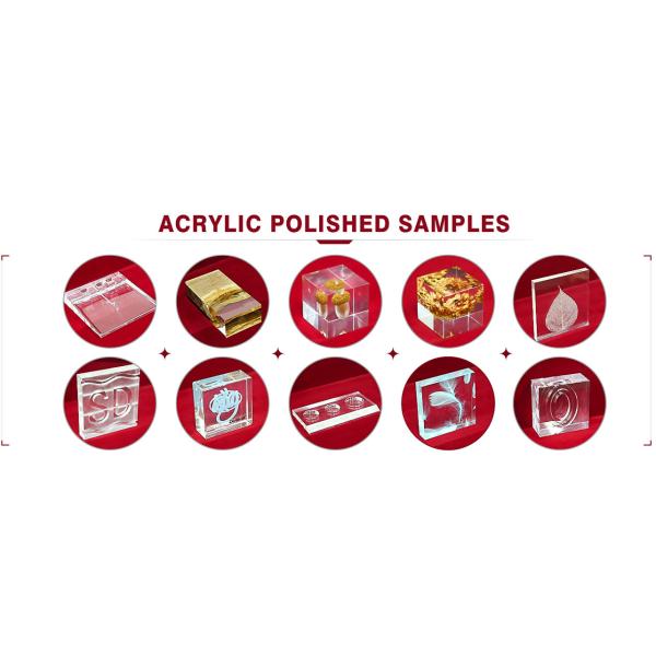 High Precision CE Certification Acrylic Edge Polisher 45 Degree Beveled Edge Automatic Polishing Machine