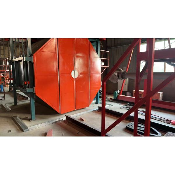 Advanced 2 Carriage Shuttle Rotoplastic Machinery With 10-50min Heating Time
