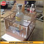 GlowDisplay LED Illuminated Absolut Elyx Bottle Ice Bucket Glorifier Display