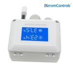 Air Duct Mounted Temperature Humidity Transmitter Digital Output