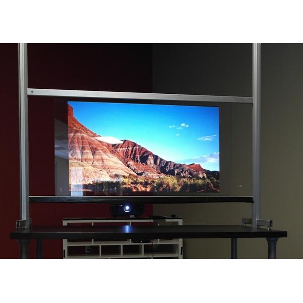 Durable transparent holographic rear projection film 3D Hologram Technology