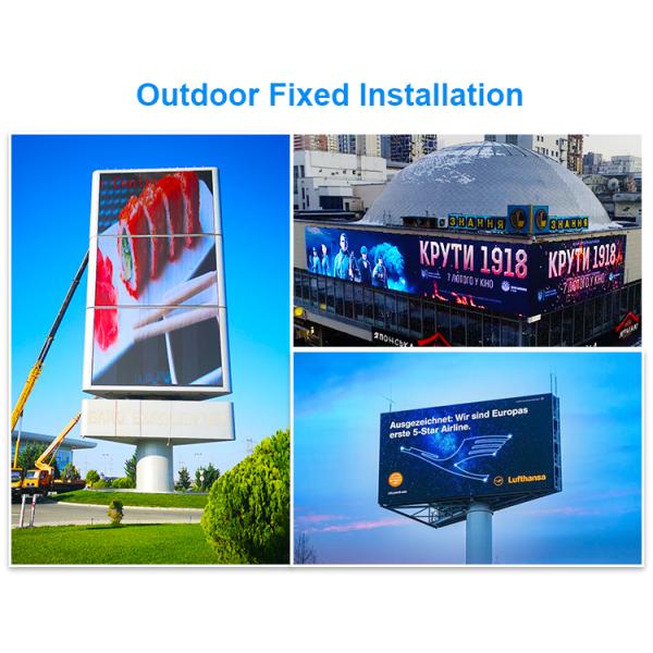 Shopping Mall Advertising LED Display Screen Dip LED Screen With SMD1921 LED Type