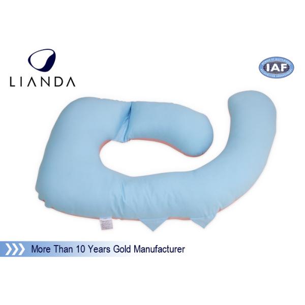 Quality Boppy Maternity Pregnancy Pillow , Snoogle Pregnancy Pillow Breast Feeding Widgey for sale