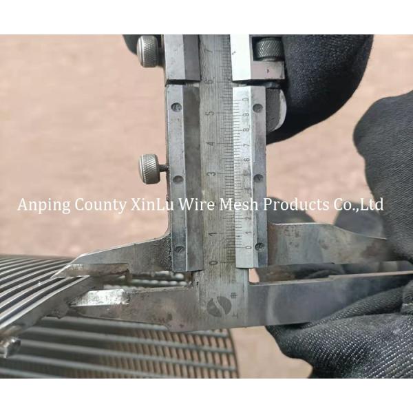 6" Anti Rust Wire Wrapped Screens Slotted Geothermal Well Pipe 20ft long