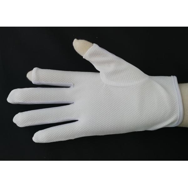 Half Finger ESD Anti Static Gloves Light Weight 15g Per Pair Class 10 - 1000