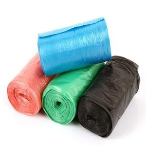 China Eco - Friendly Full Biodegradable Garbage Bags , Custom Compostable Bin Bags wholesale