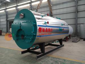 China Commercial Oil Fired Boilers Fire Tube Oil Hot Water Boiler Heating System on sale