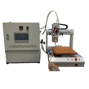 China Wood Packaging Material Automatic Desktop Glue Dispensing Machine Provide After Service wholesale