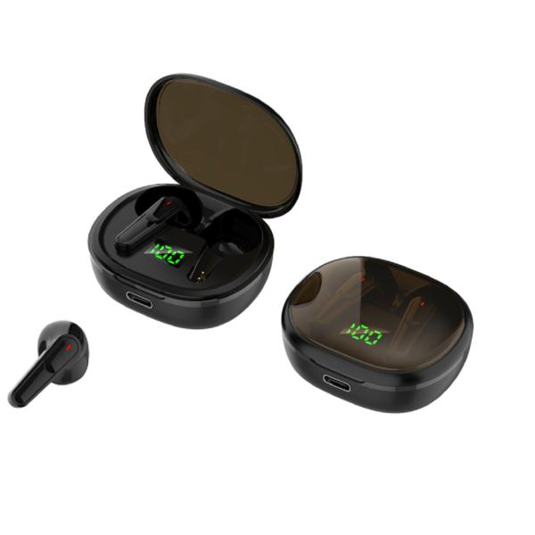 ETEK TWS Earphones 30g Total Weight 30mAh Earbuds 200mAh Charging Case Type-C Fast Charging Commercial-grade Packaging