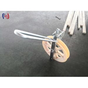 Helicopter Conductor Stringing Blocks 508 X 75MM Heavy Duty Wire Rope Pulley