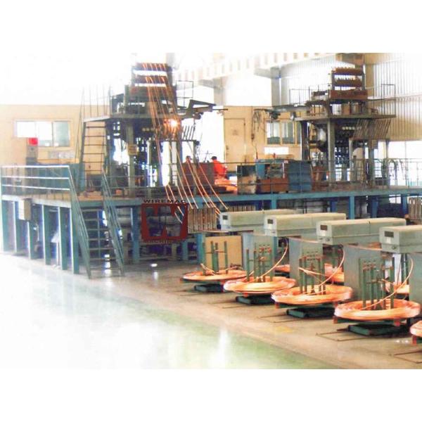 Turn Key 8mm To 20mm Upward Copper Rod Continuous Casting Machine