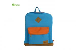China 600D and leather Backpack Duffle Travel Luggage Bag with pad lock wholesale