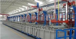 China Aluminium Anodizing Plant Spray Coating Machine 380V on sale
