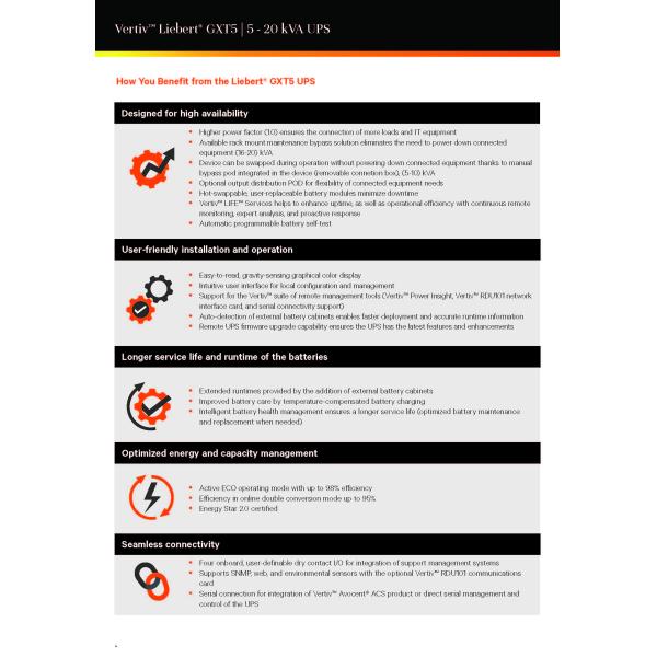 6KVA 6KW 10KVA 10KW 20KVA 20KW 230V Pure Sine Wave Rack Mounted Tower Online UPS for Your