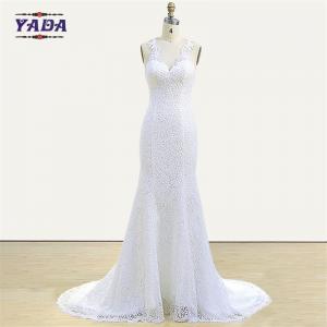 China Women slim fit v neck alibaba lace sexy bridal mermaid dress patterns wedding dresses China wholesale