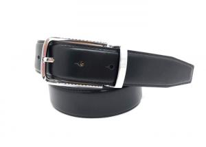 China Black Genuine Leather Belts For Men