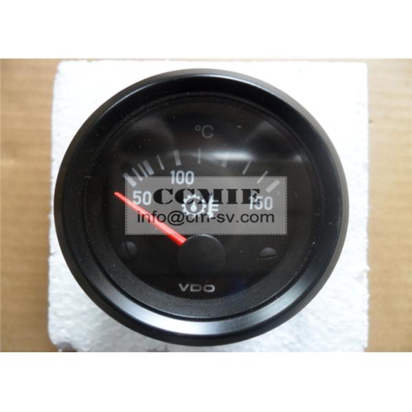 Bulldozer SD22 Oil Temperature Gauge Spare Parts 0.5KG Weight Black Color