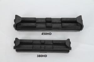 China Black Color Clip On Rubber Track Pads 380HD For Engineering Machinery wholesale