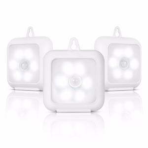 China Warm White 10lm 10000Hrs Battery Operated Motion Sensor Light on sale