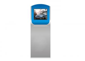 China 250 Cd/M2 Shopping Mall Touch Screen Kiosk With Printer I3 I5 I7 CPU wholesale