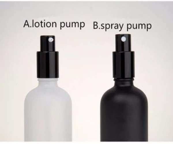 Cosmetic Rectangular Pump Perfume Decant Bottles For Homemade Beauty Products