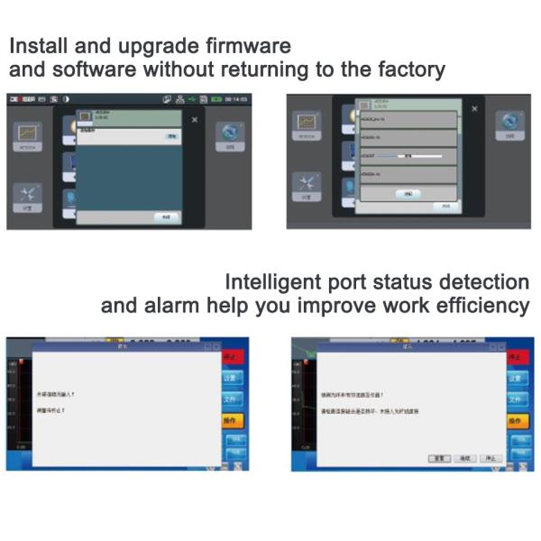 AE3100CP-1 OTDR 45dB 400KM Optical Time Domain Reflectometer