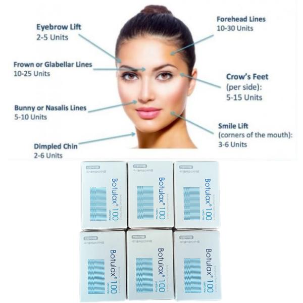 Safety Botulax 100 Units Target Wrinkles Fine Lines Removal