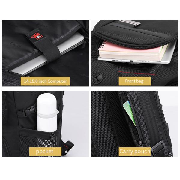 Computer Interlayer Oxford Waterproof Backpack Multifunctional 70l Travel Backpack