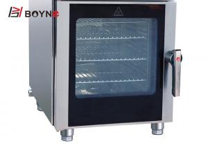 China Touch Tablet 4 Tray Combi Oven Bread Baking Steaming Multi Function oven wholesale