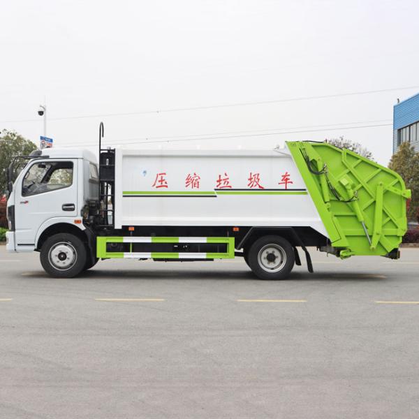 Dongfeng Garbage Compactor Truck 4x2 7CBM 9 CBM Compressed Rubbish Truck