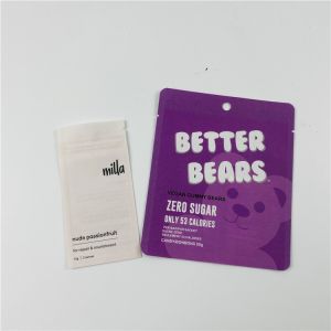 Gravnre Printing MOPP VMPET Three Side Seal Bag