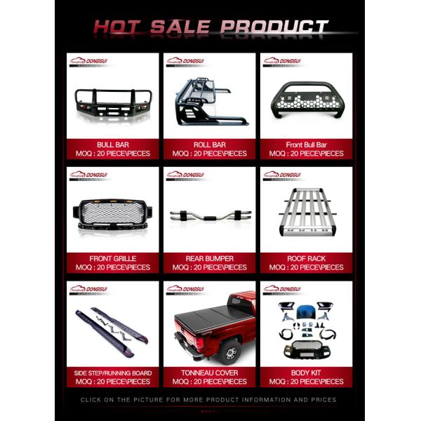 4x4 Aluminum Hard Side Step Pickup Truck Running Boards For SUV MPV