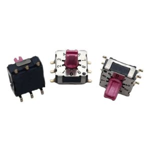 7 * 7 SMT Mini Rotary Changeover Code Switch Multiple Position Waterproof