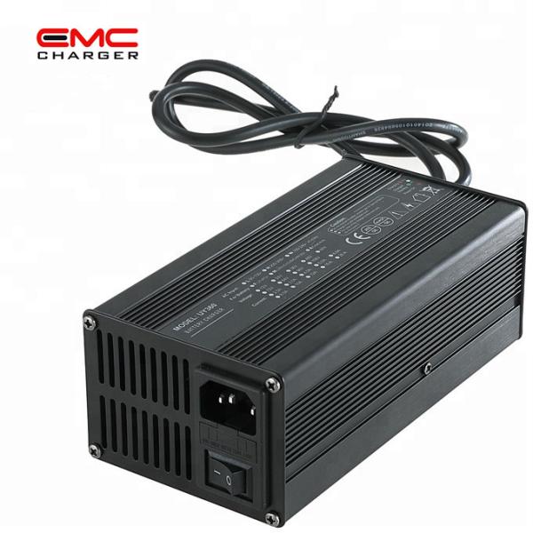 12V 20A Aluminium Alloy with Fan lithium battery charger for E-scooter CE