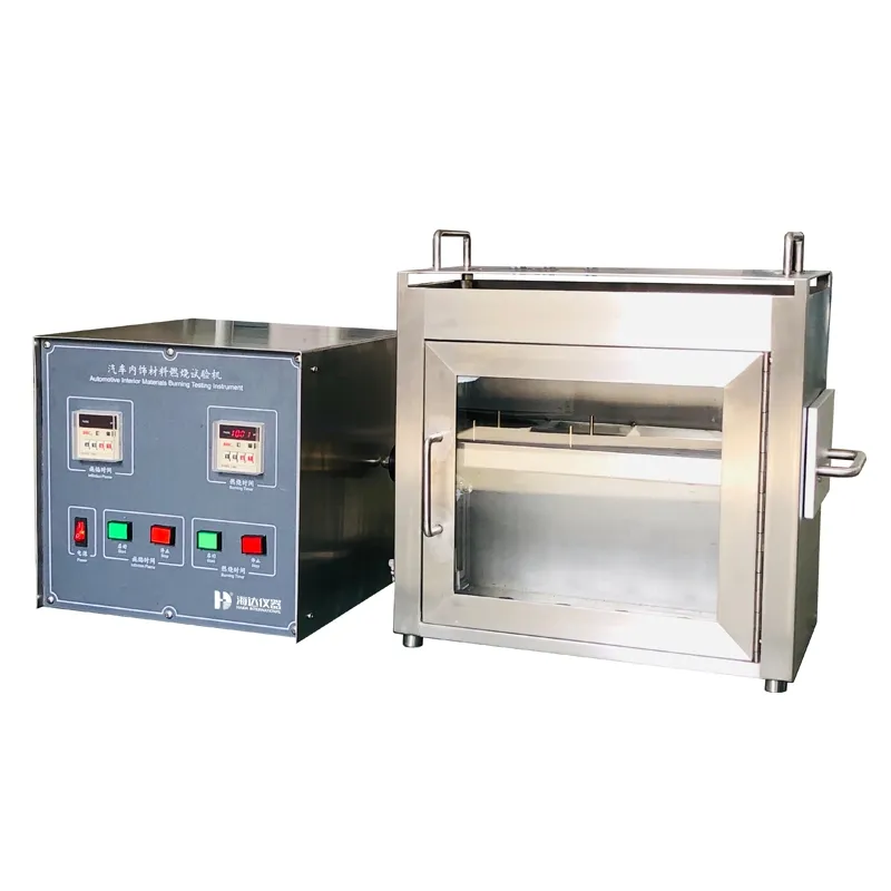 Lab Testing Equipment Automotive Interior Materials Flammability Test Machine GB 8410-2006
