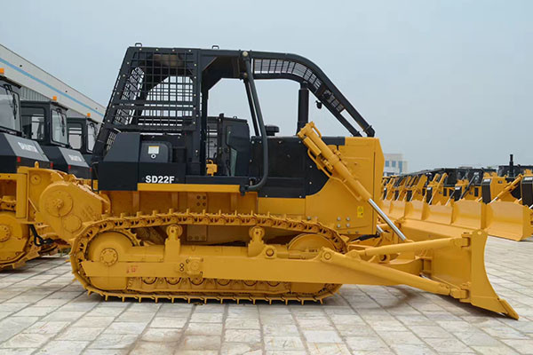 China bulldozer Shantui SD22F log bulldozer forest bulldozer with canopy