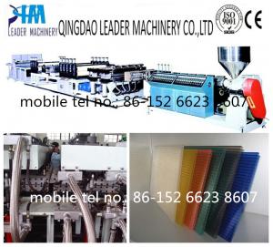 China twin wall polycarbonate sheet extrusion line wholesale